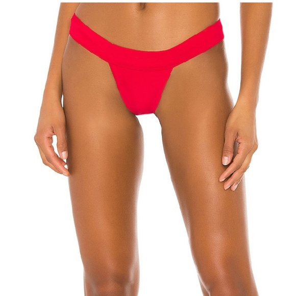 Tularosa Santiago Bikini Bottom in Red - Medium (NWT) - Picture 2 of 10